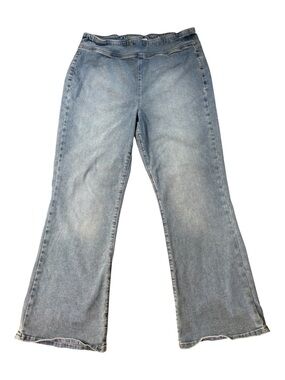 We the Free Pull On Flare Jeans.  Size L